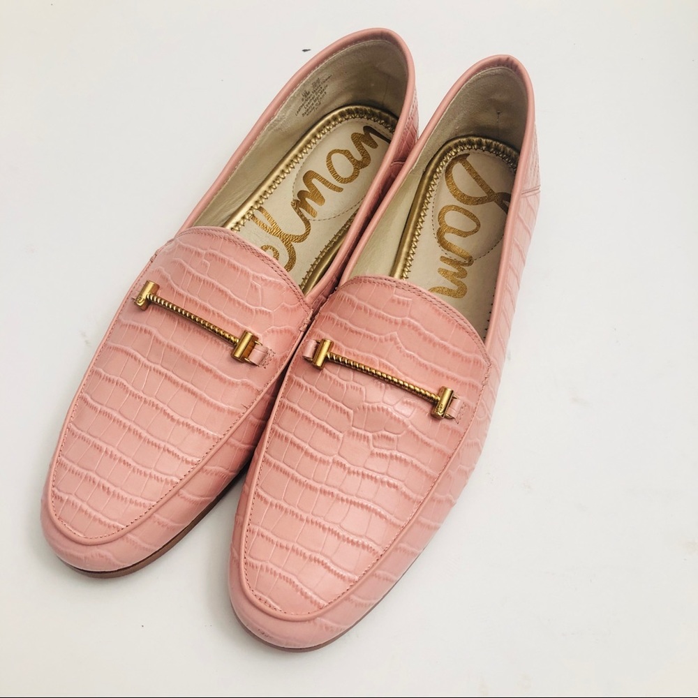 Sam Edelman Lorraine Croc embossed loafers size 9.5 M